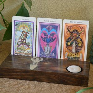 3 Card Altar Stand, Tarot or Oracle Card Display